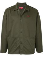 Supreme Buttoned Work Jacket - Green