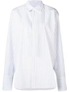 Golden Goose Deluxe Brand Oversized Striped Shirt - White