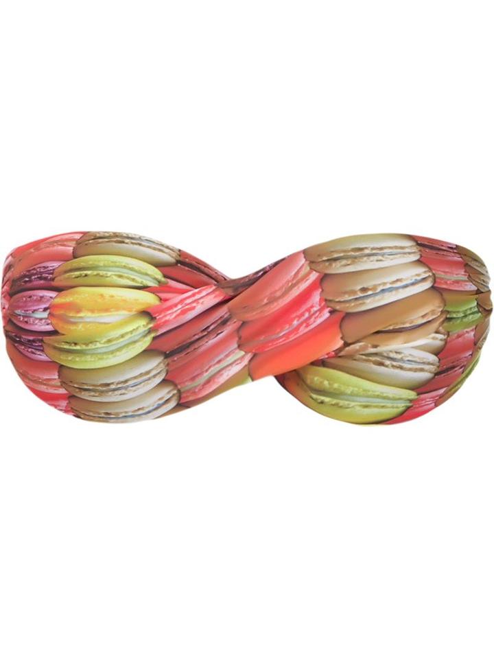 Skinbiquini Macarons Bandeau Bikini Top, Women's, Size: Medium, Polyamide/spandex/elastane