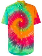 Gitman Vintage Tie-dye Button Shirt - Green