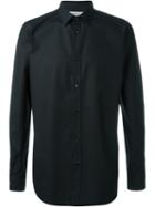 Saint Laurent Classic Shirt, Men's, Size: 42, Black, Cotton