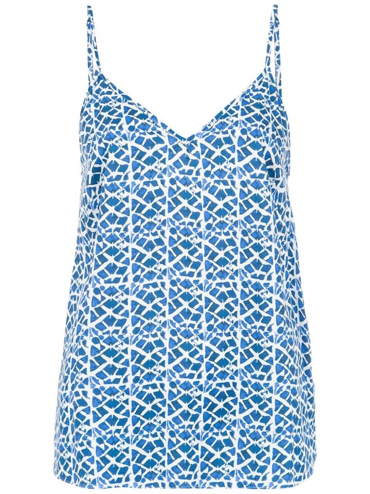 Tufi Duek Printed Top - Blue