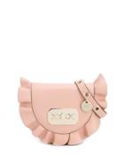 Red Valentino Red(v) Rock Ruffles Belt Bag - Pink