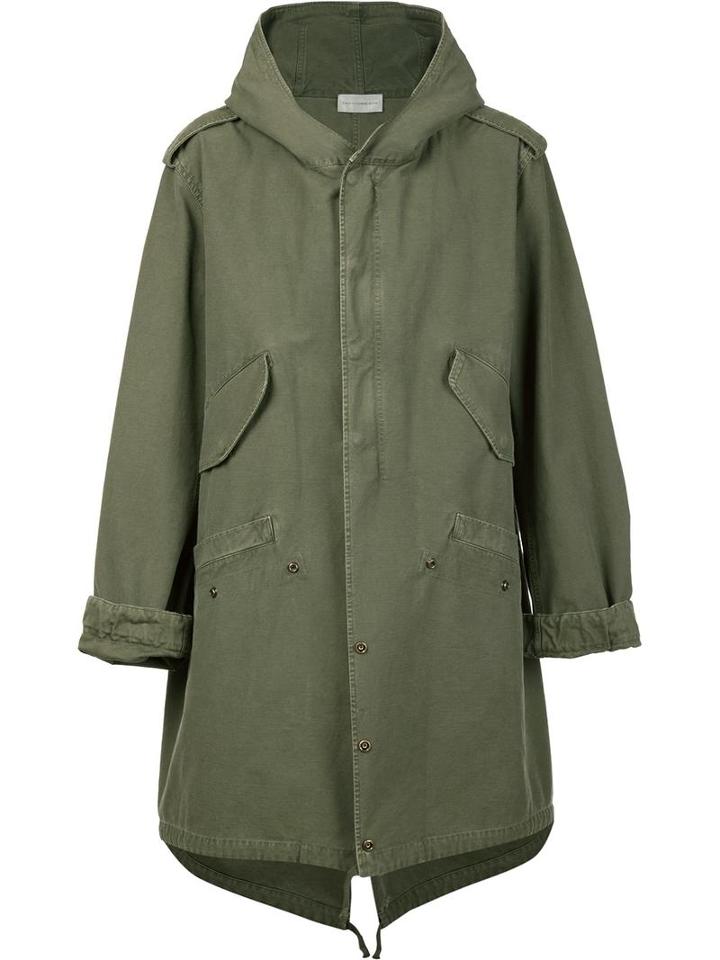 Faith Connexion Tail Parka, Men's, Size: Medium, Green, Cotton