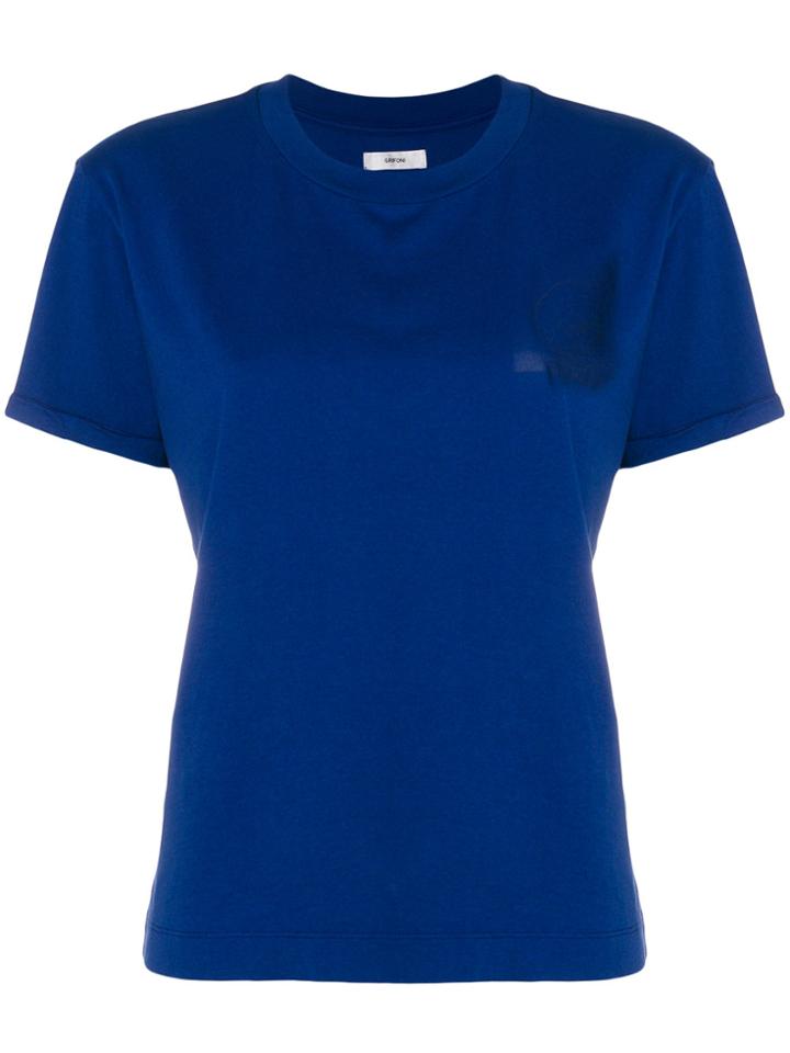 Mauro Grifoni Square Patch T-shirt - Blue