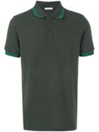 Tomas Maier Stripe Piquet Polo - Green