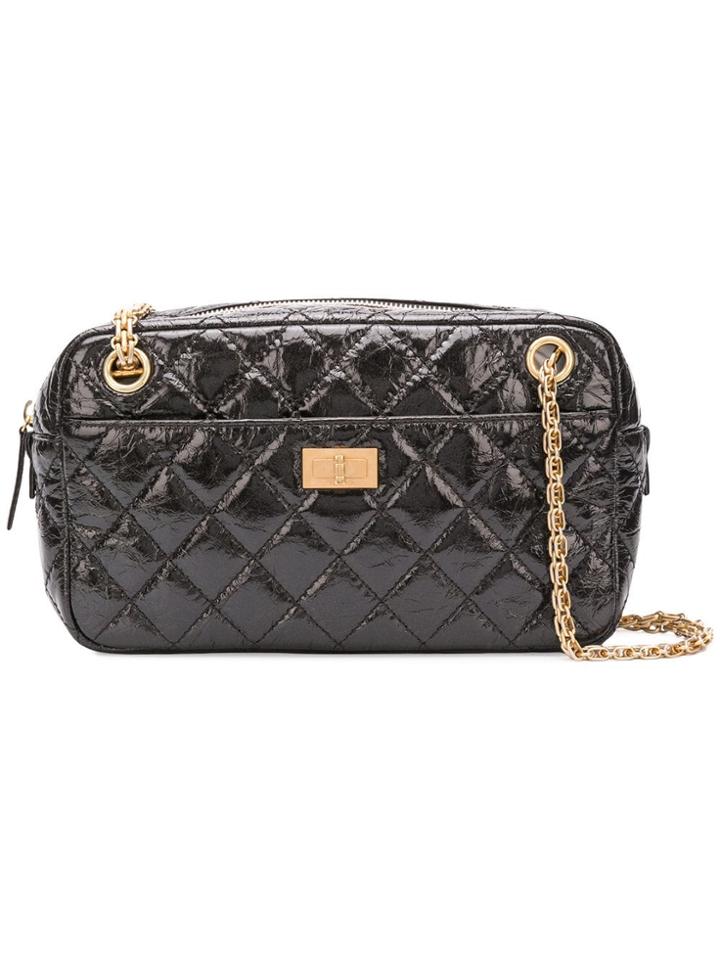 Chanel Vintage Chanel Vintage Csuw0918chacam Black/ Gold Calf