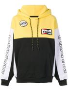Diadora Logo Patch Hooded Sweatshirt - White