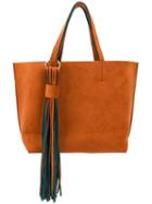 Alila Tassel Detail Tote Bag - Orange