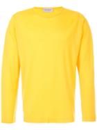 John Smedley Crew Neck Jumper - Yellow & Orange