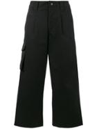 Liam Hodges Cropped Trousers - Black