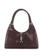 Gucci Pre-owned 1990's Clasp Shoulder Bag - Brown