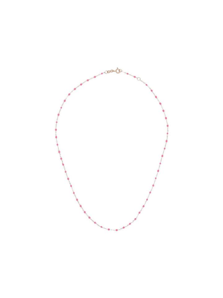 Gigi Clozeau 18kt Rose Gold Beaded Necklace