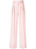 Styland Wide Leg Tailored Trousers - Pink
