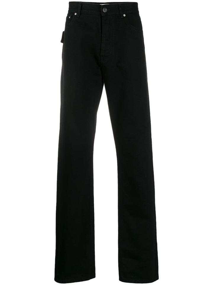 Bottega Veneta Straight Leg Jeans - Black