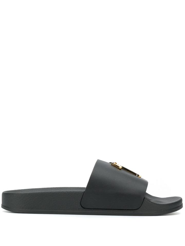 Giuseppe Zanotti Signature Slides - Black