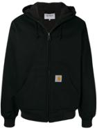 Carhartt Heritage Coated Zip-up Hoodie - Black