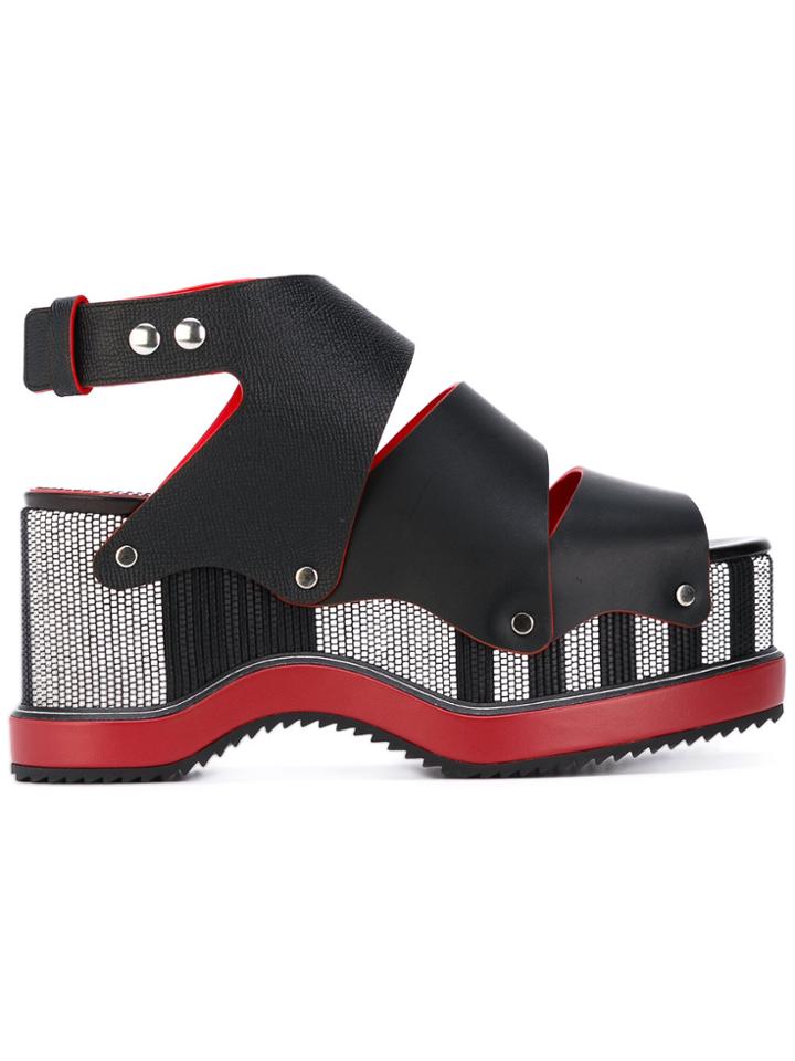 Proenza Schouler 'conca' Sandals - Black