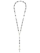 Nialaya Jewelry Rosary Crucifix Necklace