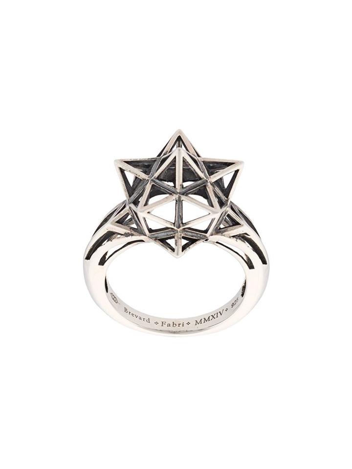 John Brevard Mini 'framed' Ring