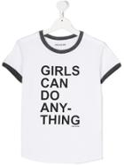 Zadig & Voltaire Kids Piped Trim T-shirt - White