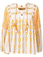 Dodo Bar Or Embroidered Blouse - White