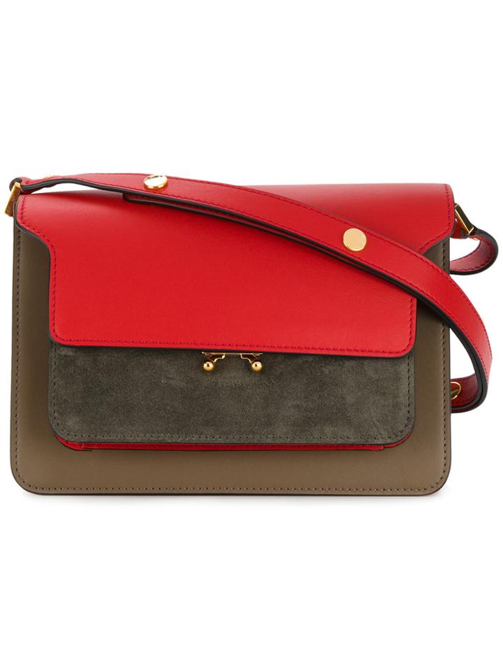 Marni Trunk Medium Shoulder Bag - Multicolour