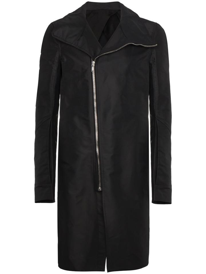 Rick Owens Tubeway Coat - Black