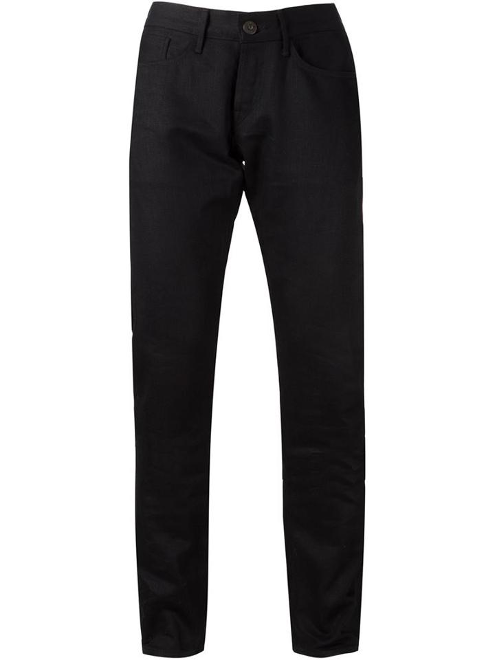 3x1 'm5 Raw' Slim Jeans, Men's, Size: 30, Black, Cotton