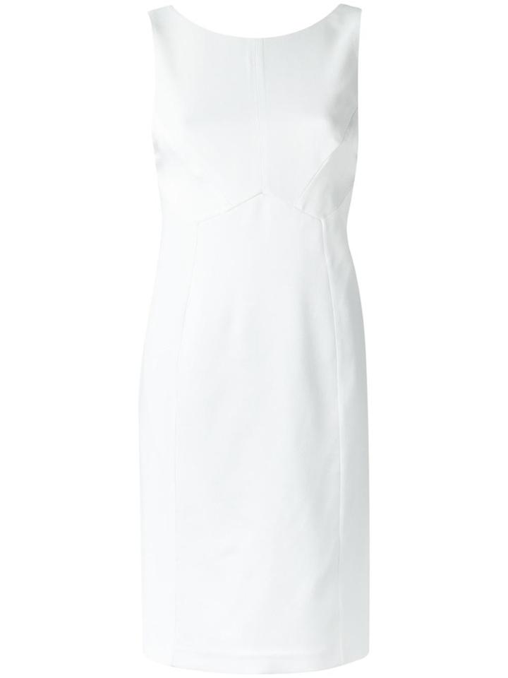 Tufi Duek Panelled Shift Dress - White