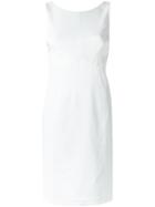 Tufi Duek Panelled Shift Dress - White