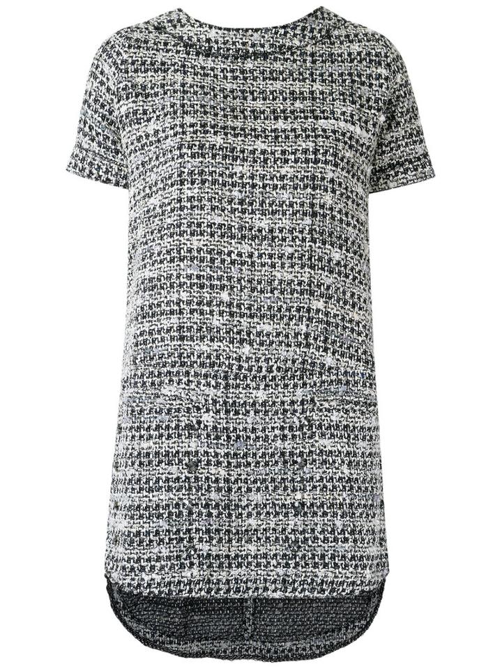 Andrea Bogosian - Tweed Dress - Women - Acrylic/polyester/wool - P, Grey, Acrylic/polyester/wool