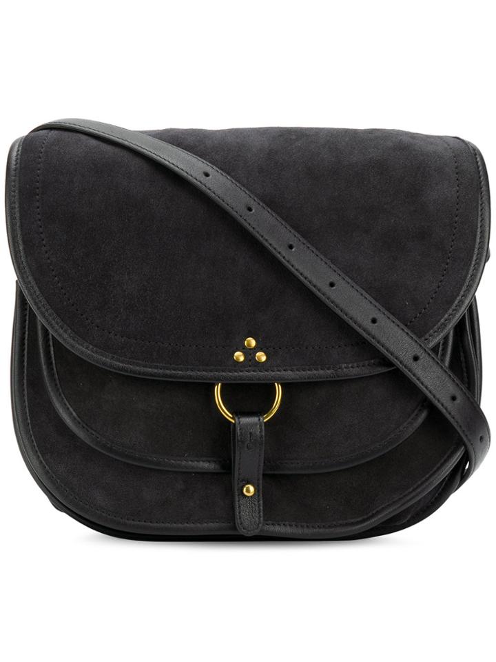 Jérôme Dreyfuss Layered Saddle Handbag - Black