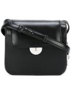 Structured Shoulder Bag, Women's, Black, Calf Leather, Maison Margiela