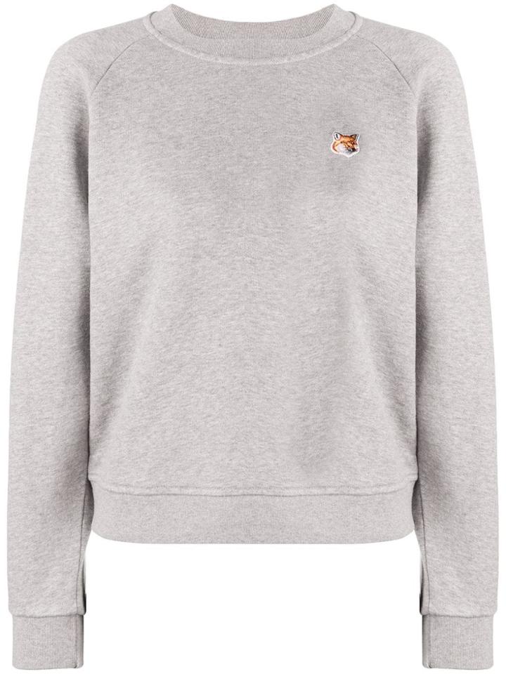 Maison Kitsuné Fox Sweatshirt - Grey