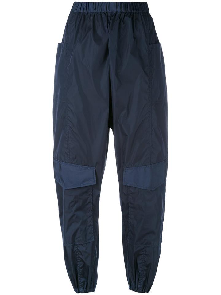 Chalayan - Balloon Trousers - Women - Polyamide - 40, Women's, Blue, Polyamide