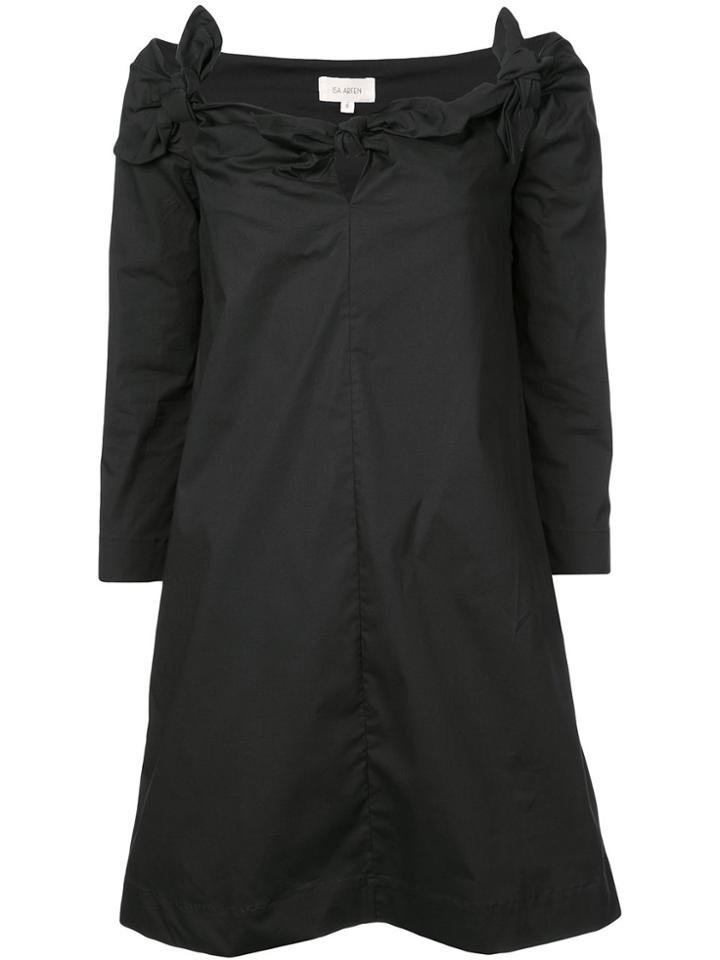 Isa Arfen Triple Knot Mini Dress - Black