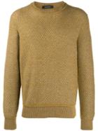 Ermenegildo Zegna Round Neck Jumper - Yellow