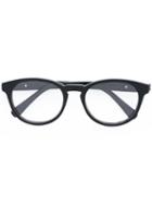 Brioni - Round Frame Glasses - Men - Acetate - 51, Black, Acetate