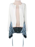 Loewe Back Patterned Cardigan, Women's, Size: Medium, Wool