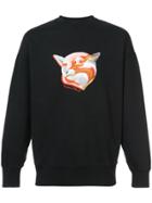 Maison Kitsuné Fox Ines Sweatshirt - Black