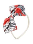 Hucklebones London - Bow Tie Hairband - Kids - Polyester - One Size