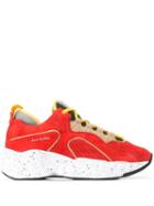 Acne Studios Rockaway Contrast Sneakers - Orange