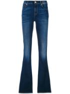 7 For All Mankind Bootcut Jeans, Women's, Size: 28, Blue, Cotton/polyester/lyocell/spandex/elastane