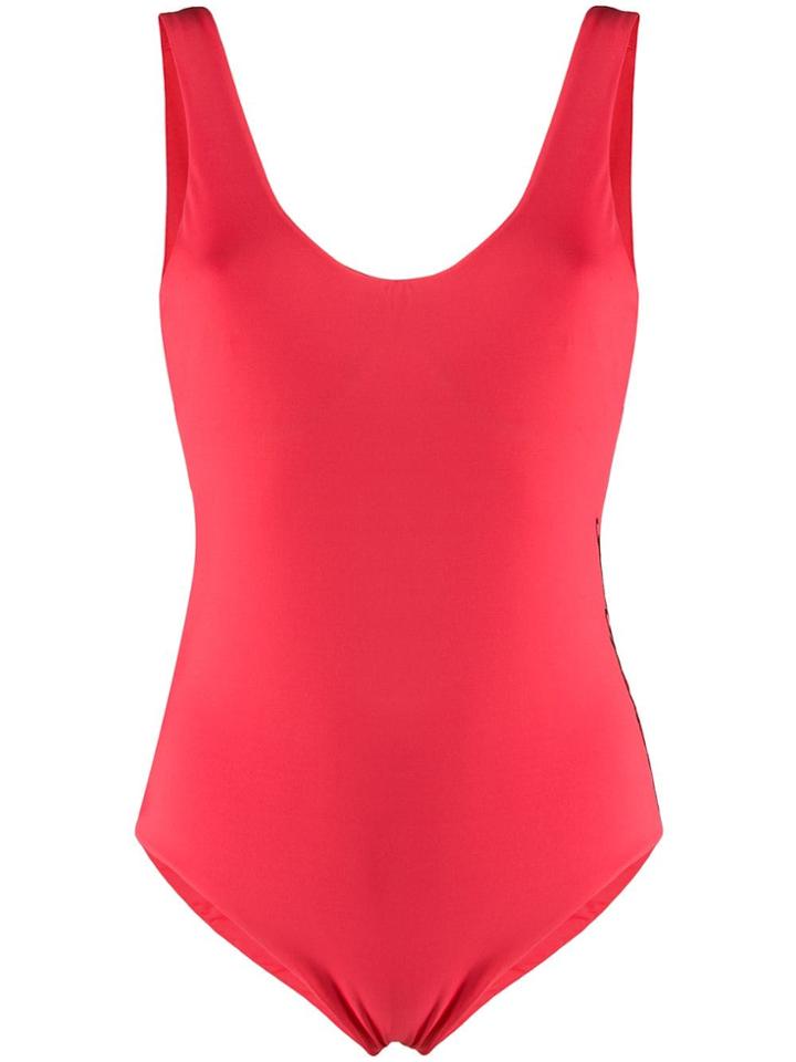 Gentry Portofino Logo Embroidered Swimsuit