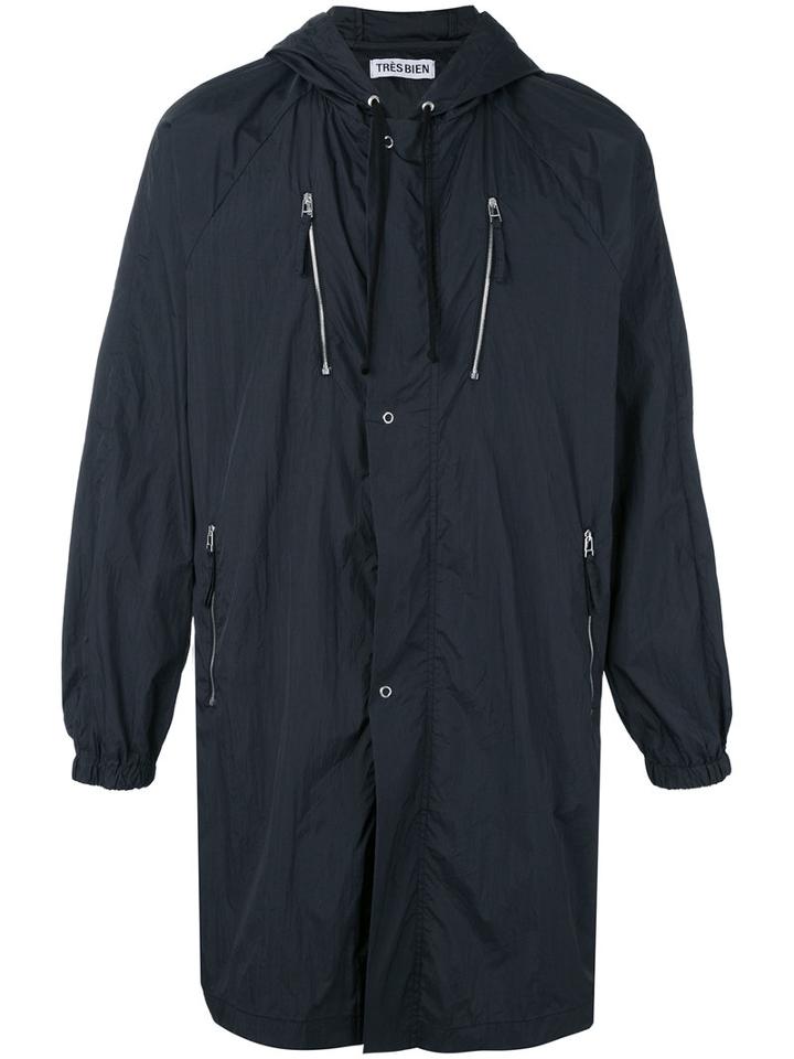 Très Bien - 'feather' Jacket - Men - Polyamide - 46, Black, Polyamide