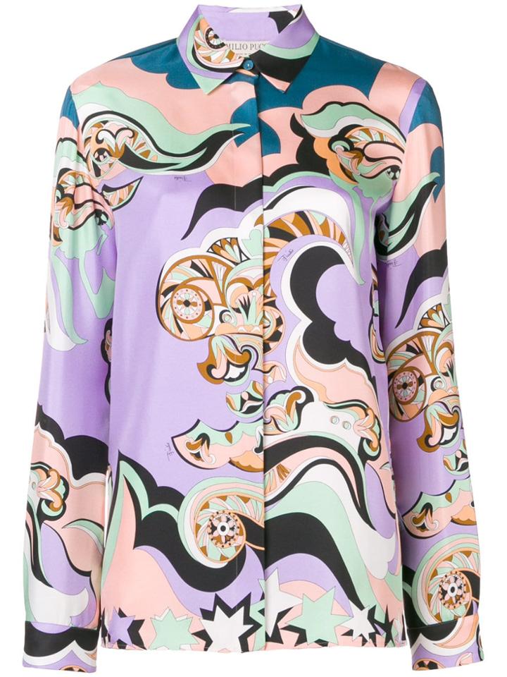 Emilio Pucci Printed Shirt - Pink