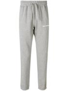 Aimé Leon Dore Logo Printed Track Pants - Grey