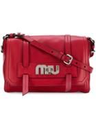 Miu Miu Grace Lux Shoulder Bag - Red