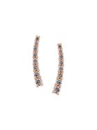 Alinka Small Diamond Slider Earrings